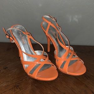 Orange heels